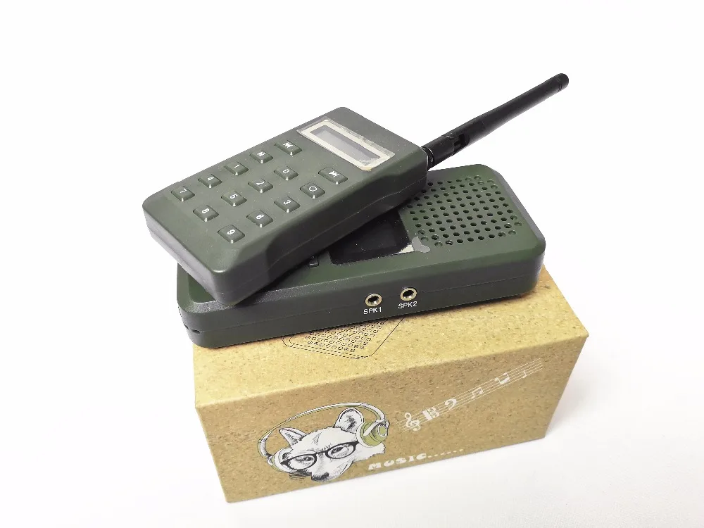 PDDHKK 20 Вт 126dB звонок для птиц Электрический MP3 плеер Усилитель гусиная утка Хищник