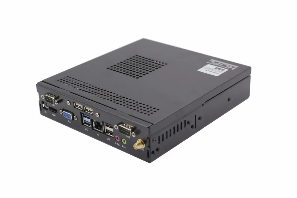 HCiPC B105 3 HCOJ1900 J1900 Mini BOX PC Barebone mini computer Industrial ITX материнская плата|mini itx atom motherboard|itx