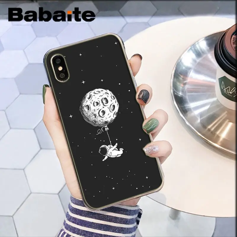 Babaite новейший мягкий силиконовый прозрачный чехол для iPhone X XS MAX 6 6s 7 7plus 8 8Plus 5 5S SE XR |