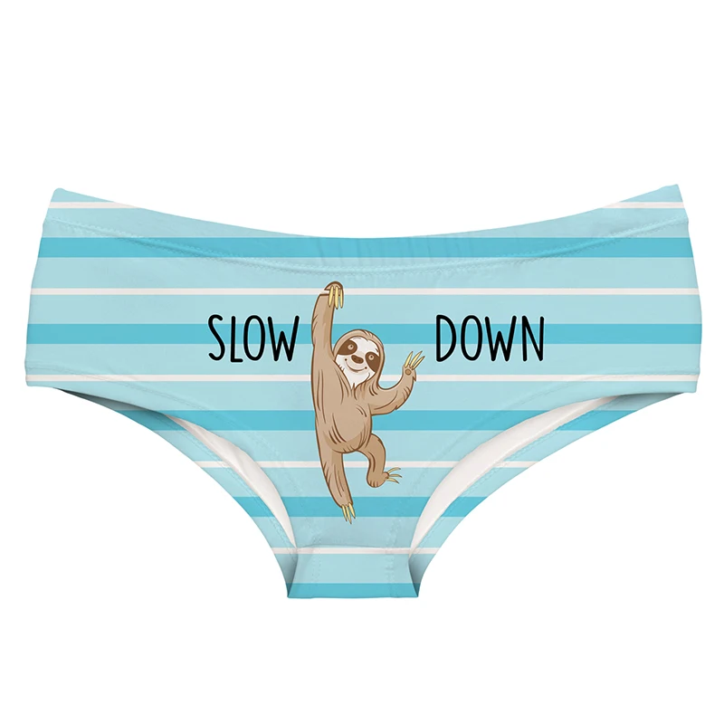 

Трусики DeanFire с забавным мультяшным принтом, каваи, супермягкое нижнее белье, Симпатичные женские трусы пуш-ап, нижнее белье, стринги