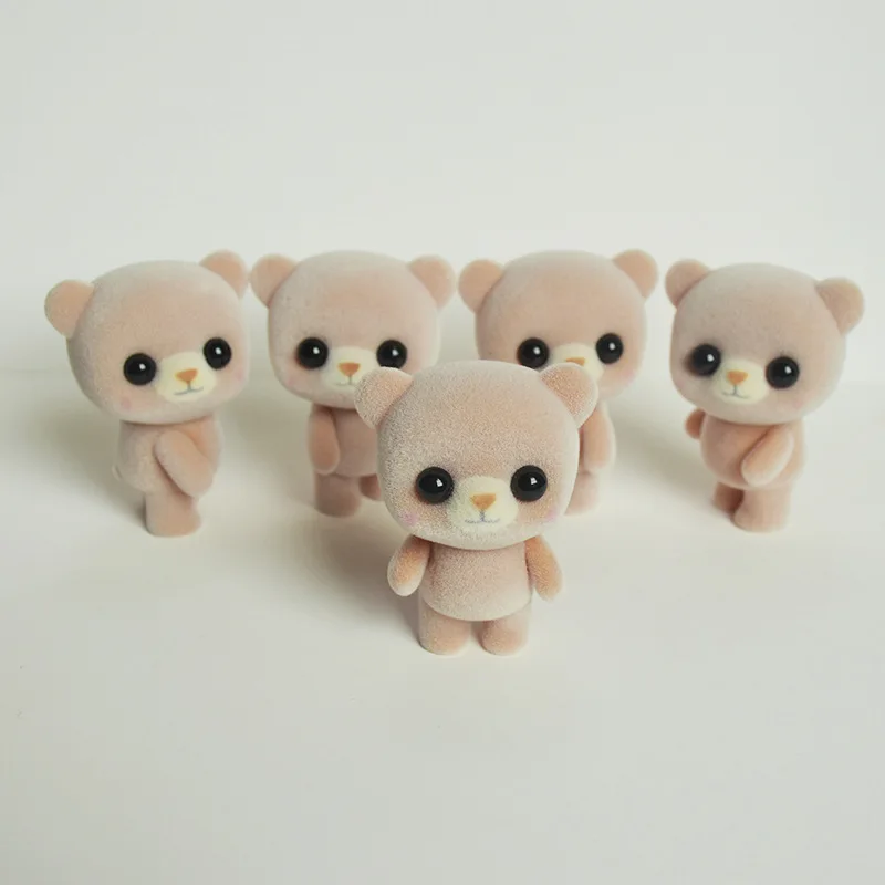 17 50 шт. маленькая милая мягкая игрушка игрушки Kawaii Мини кошки украшение игрушка медведь собака маленькие изысканные куклы Рождественские подарки toy036 - Цвет: 17