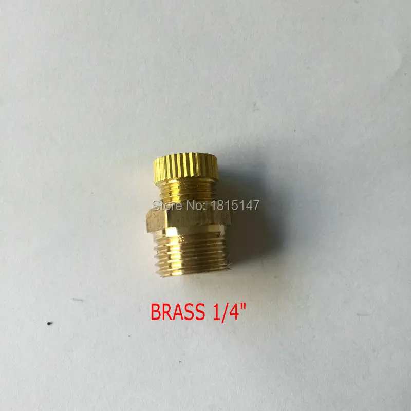 

Air Compressor Drain Valve. Bottom Valve of Compressor Thread 1/4"