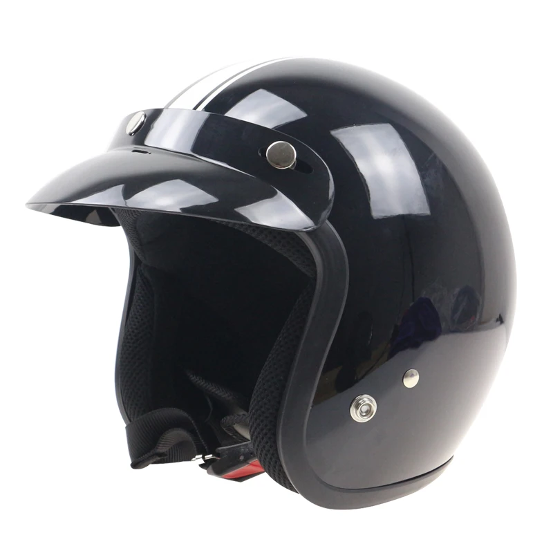 Мотоциклетный шлем Cafe Racer мотоциклетный в стиле ретро корпус из АБС-пластика