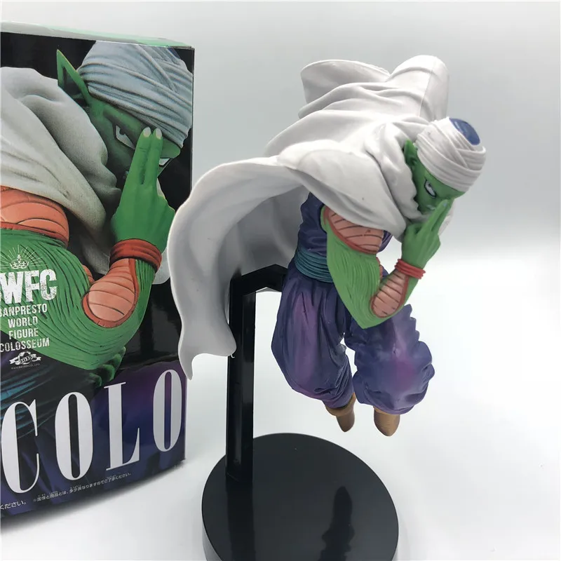 Dragon Ball Z Piccolo против Гоку прыжки битвы Cloakd Ver. Bick кисть Гоку Saiyan ПВХ Рисунок DBZ Коллекция Модель 25 см