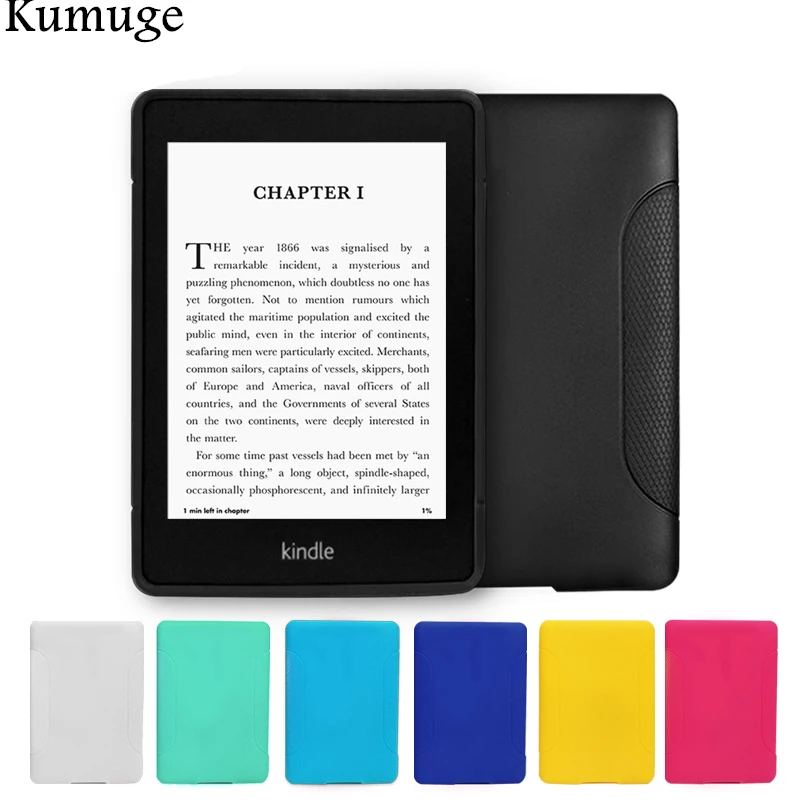 Чехол-накладка для планшета Kindle сверхтонкий из мягкого силикона и ТПУ 3 2 1 6 дюймов