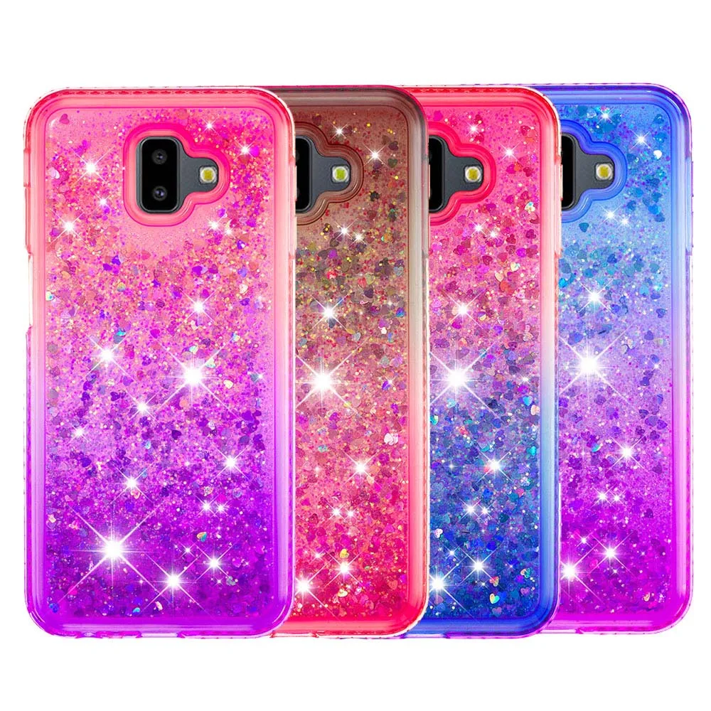 Quicksand чехол для Samsung Galaxy J6 J 6 Plus 2018 SM-J610FN SM-J610G SM J610 J610FN J610G телефона с драгоценными
