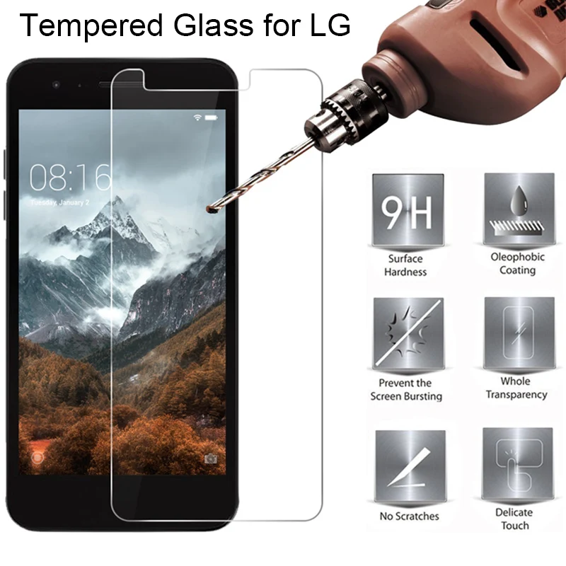 Закаленное стекло 9H для LG Q6 Q7 2017 Q8 2018 закаленное Stylus 2 Plus Stylo на Q 4 | Мобильные