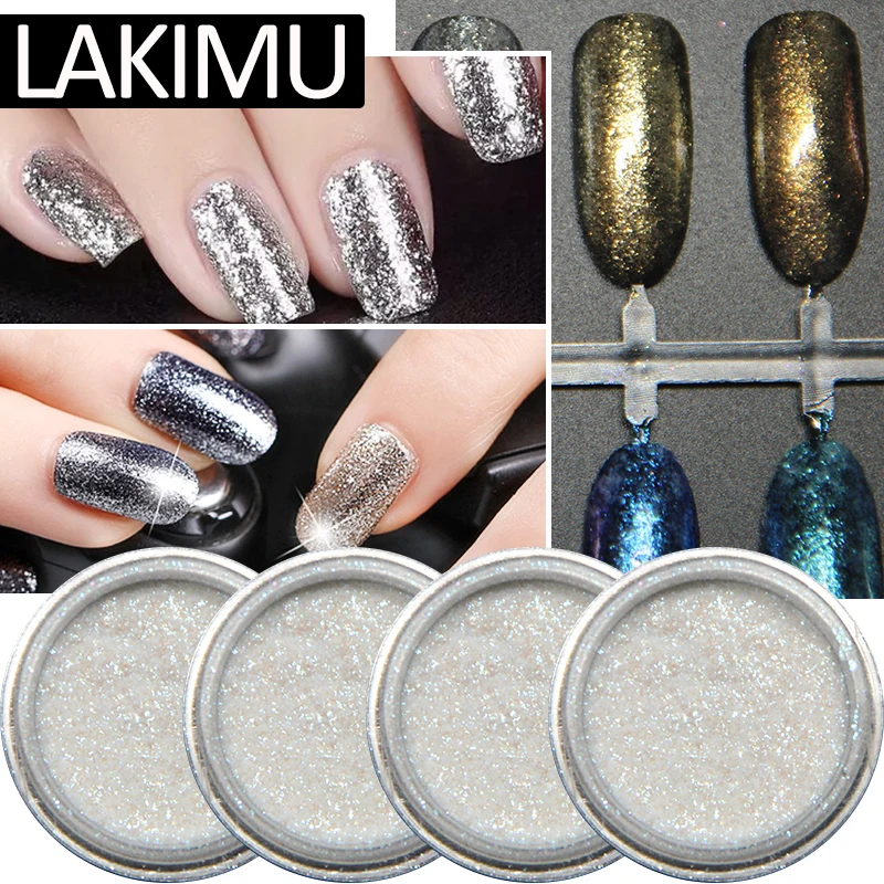 LAKIMU 1 г гель Лаки с блестками для ногтей гибридный звездный блеск дизайна пудра