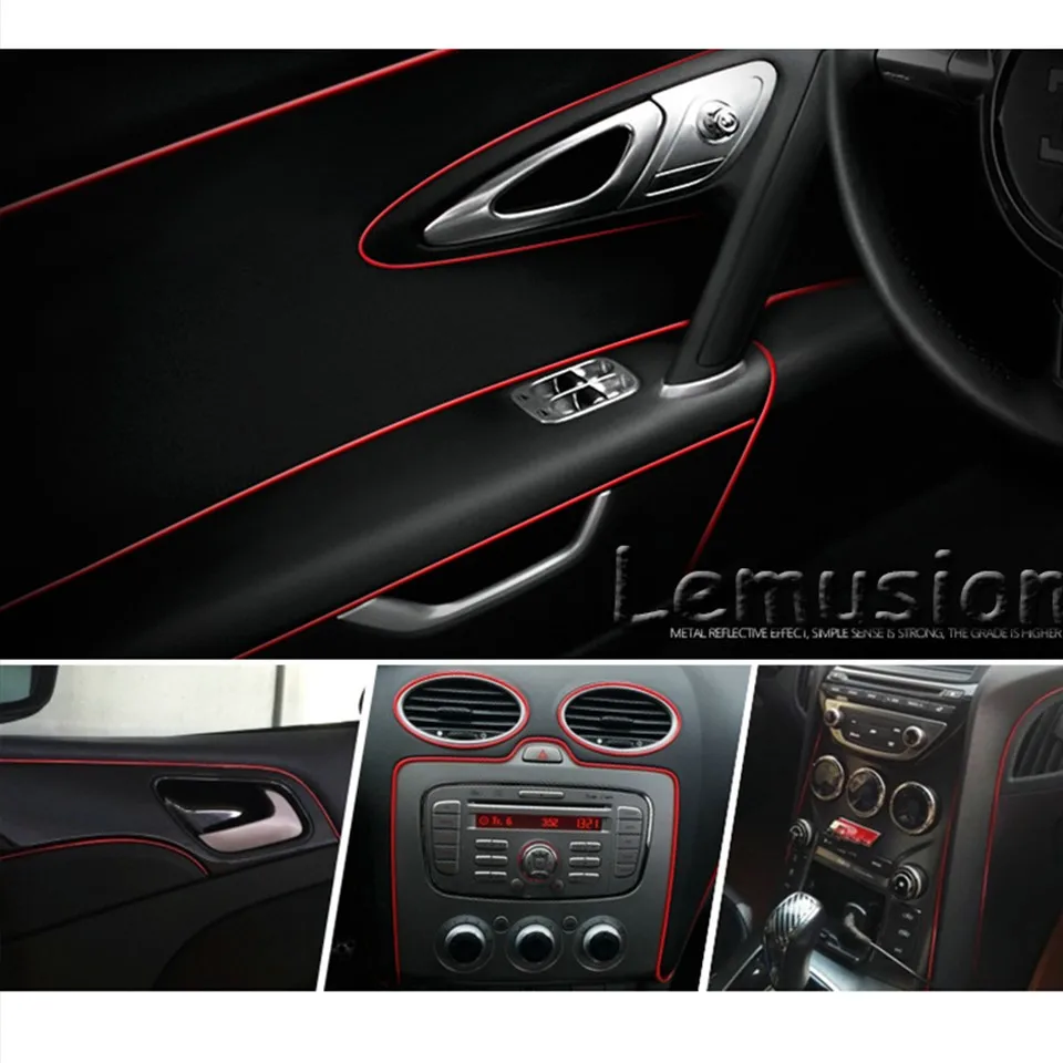 Отделка салона автомобиля для Volkswagen VW Polo Passat B5 B6 CC Golf 4 5 6 7 Touran T5 Tiguan Bora Scirocco аксессуары