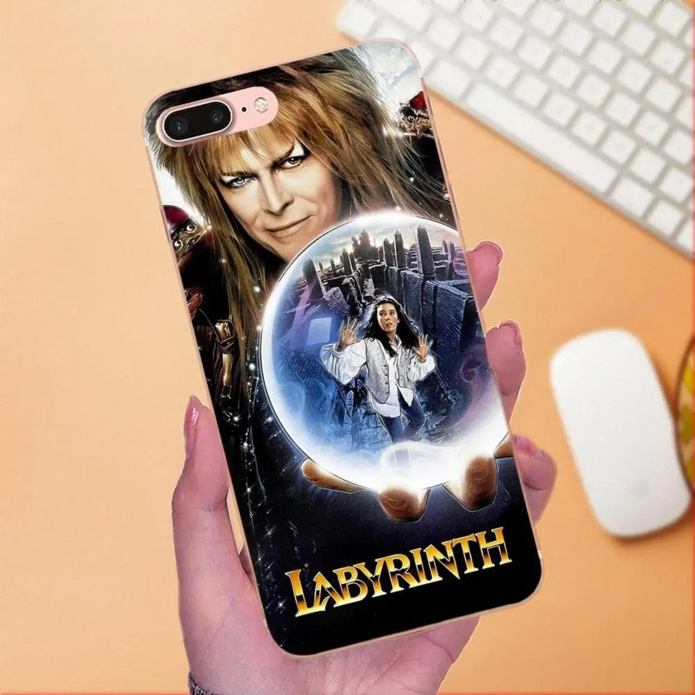 David Bowie лабиринт постер фильма для Huawei P8 P9 P10 P20 P30 Mate 7 8 9 10 20 Lite Plus Pro 2017 мягкий