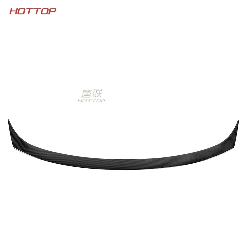Carbon Fiber 1pc Краска заднего крыла багажника спойлер для 18 19 Honda Accord 10th - Цвет: Carbon Fiber 1pc
