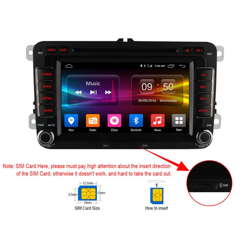 8 Восьмиядерный Android 6 0 радио GPS автомобильный dvd-плеер для Volkswagen VW Magotan Passat B6 CC GOLF