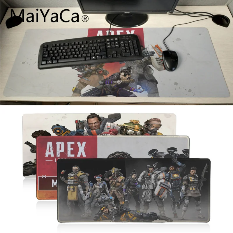 Резиновая мышь Maiyaca apex legends прочный Настольный коврик для мыши игровой ПК
