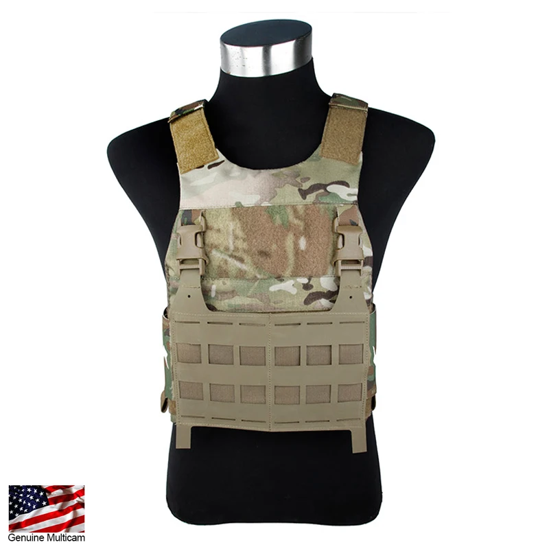 Multicam TMC Тактический фцк пластина Перевозчик тактический жилет бронежилет MOLLE Camo страйкбол охотничье оборудование 2841 - Цвет: Multicam