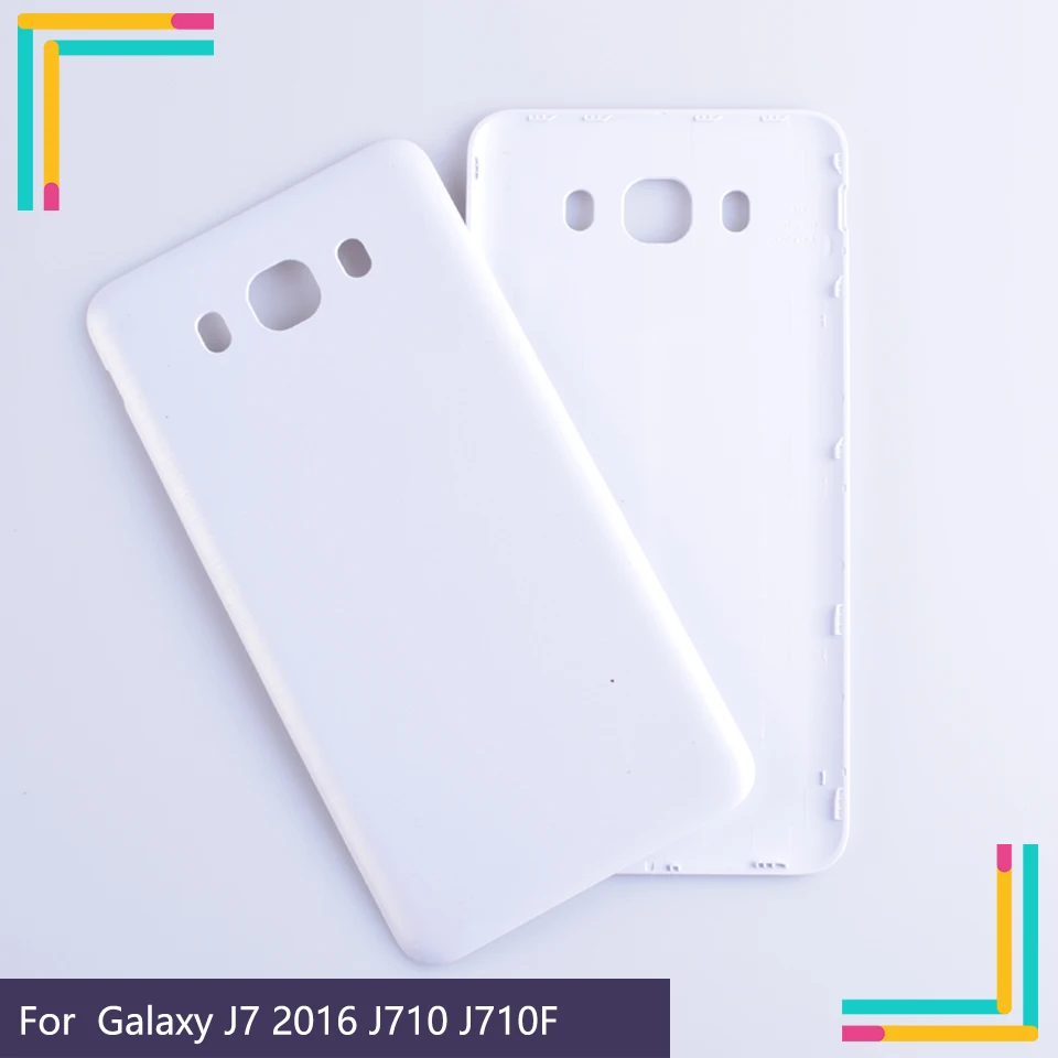 10 шт./лот чехол для аккумулятора Samsung Galaxy J7 2016 J710 задняя крышка J710FN J710M J710H|Корпусы и