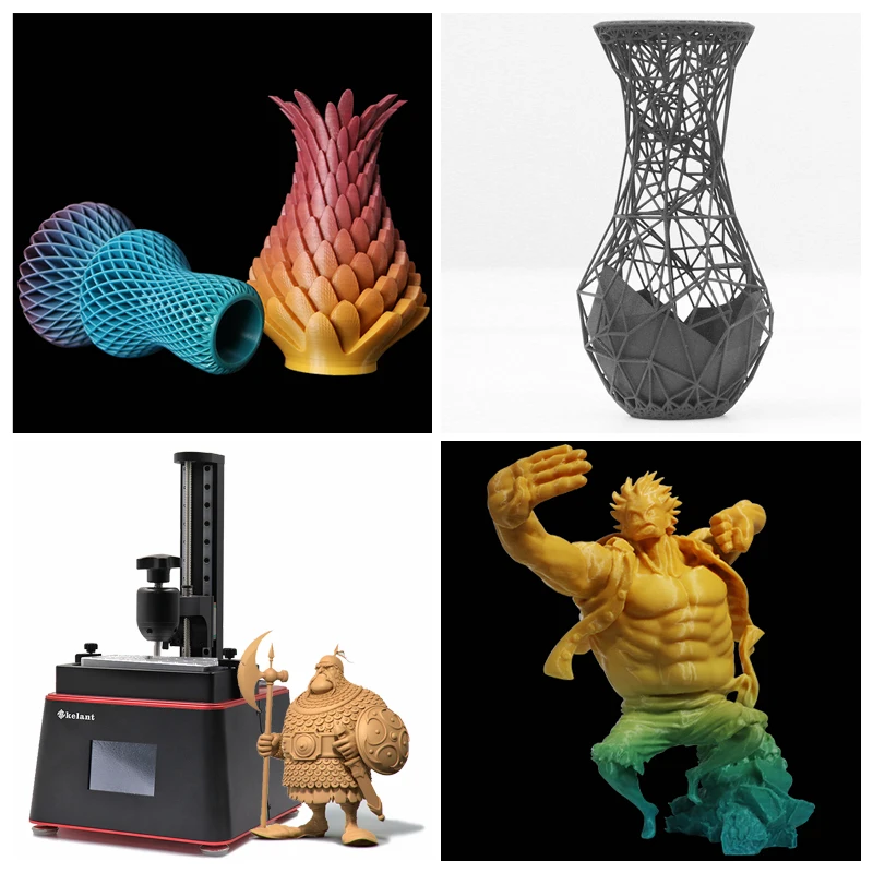 Kelant Orbeat D200 SLA 3D принтеры 3d наборы УФ смолы impresora светильник лечение 3 5