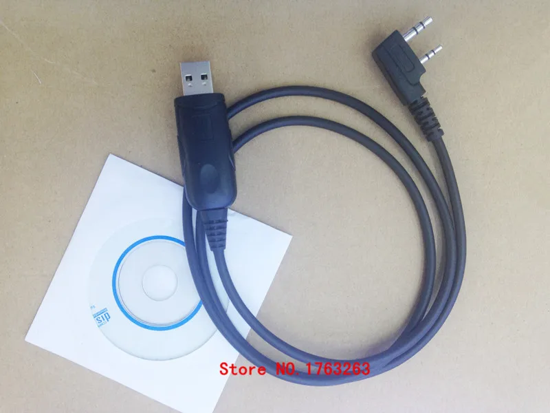 USB кабель для программирования honghuismart kenwood baofeng bf uv5r tyt puxing quansheng weierwei walkie talkie с CD