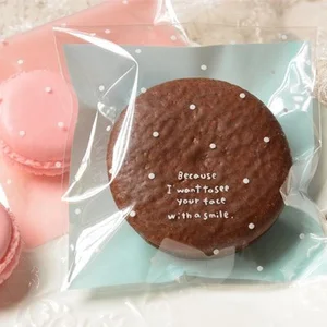 100 шт., пакеты для печенья, 2 цвета