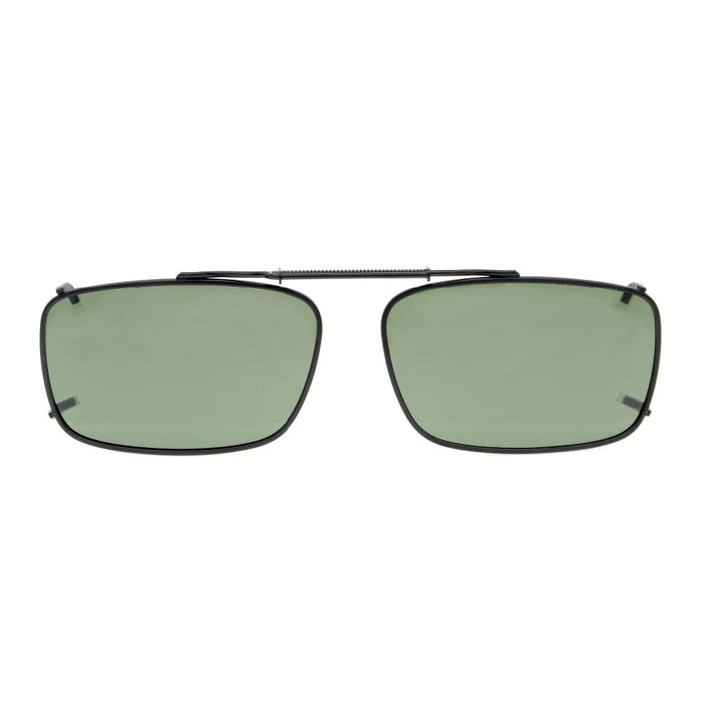 C61 очечник металлическая оправа поляризованные линзы клип на солнцезащитные