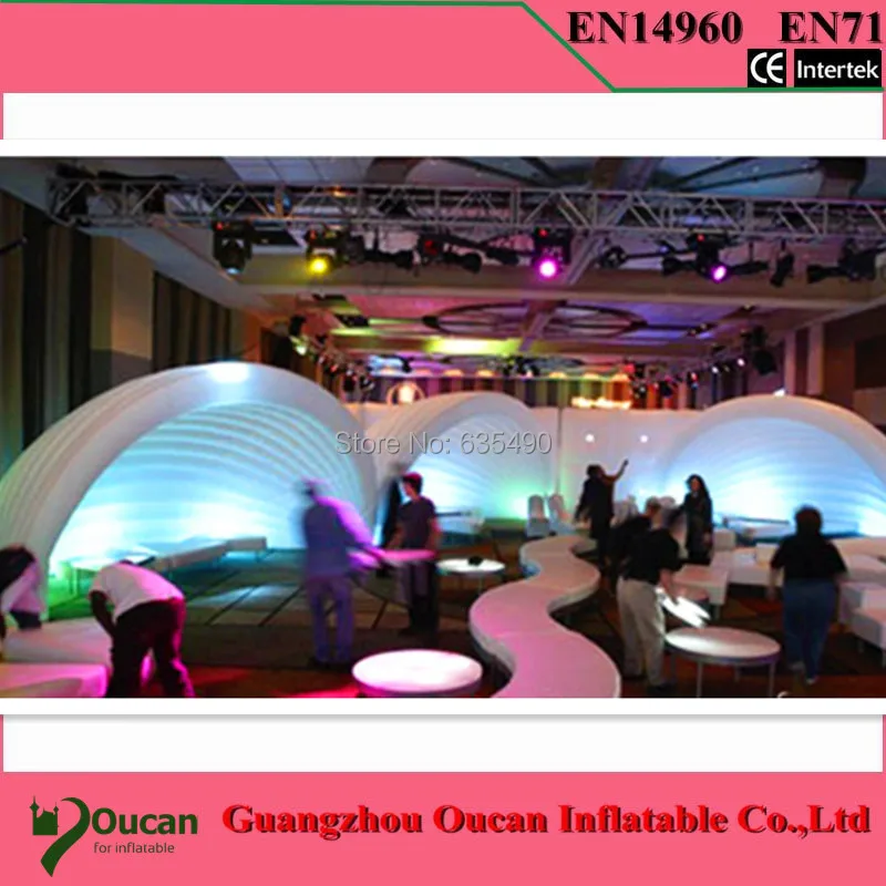 

Small inflatable igloo tent for event/party with freeshipping by DHL