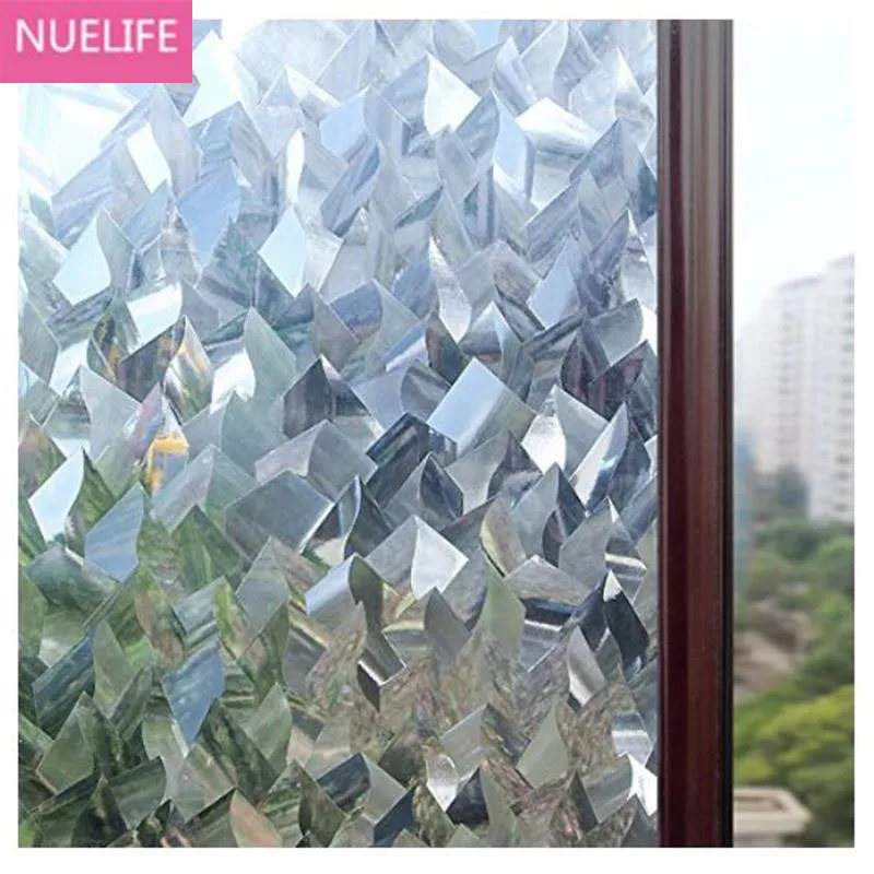 Небольшой ледяной кристалл шаблон Электростатическая стеклянная пленка ванная