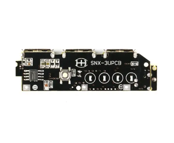 1 шт. модуль зарядного устройства для мобильного внешнего аккумулятора 3USB 5 в 2 А