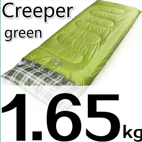 Спальный мешок Creeper Сверхлегкий хлопковый спальный для походов и кемпинга на