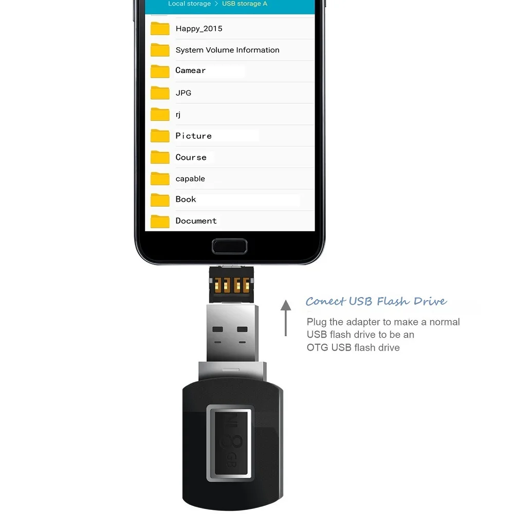 OTG адаптер 2 0 Micro USB к для флеш накопителя внешний аккумулятор планшет мышь