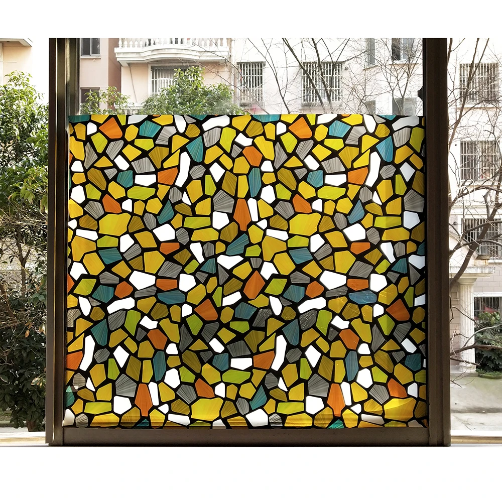 Теплоизоляционные оконные пленки 90*200 см виниловые Взрывозащищенные мембраны