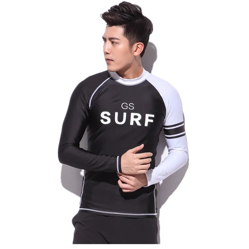 Gsou зимний бренд Мужской гидрокостюм топы для дайвинга серфинга сноркла мужская