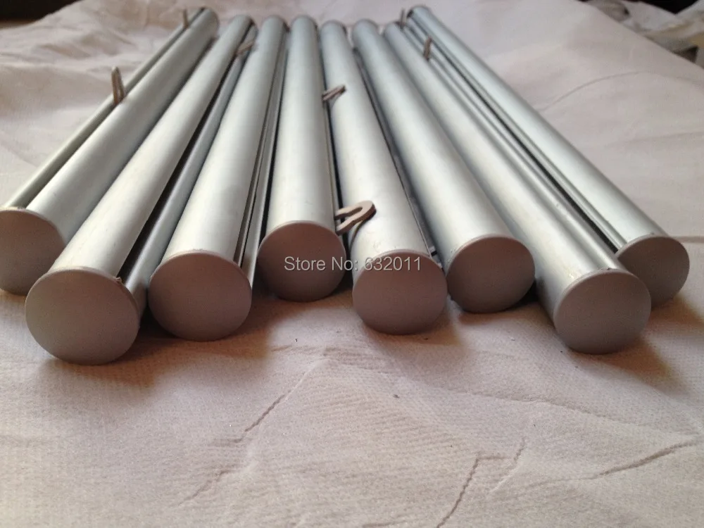 50 см металлический баннер зажим рельсы вешалка для плакатов лента окрашенная