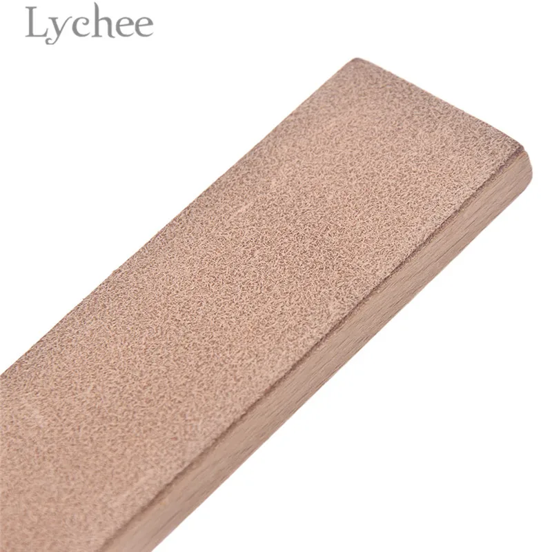 Lychee Leather Sharpening Strop Polishing Wax Knife Sharpener Set Crafts Tools Supplies | Дом и сад