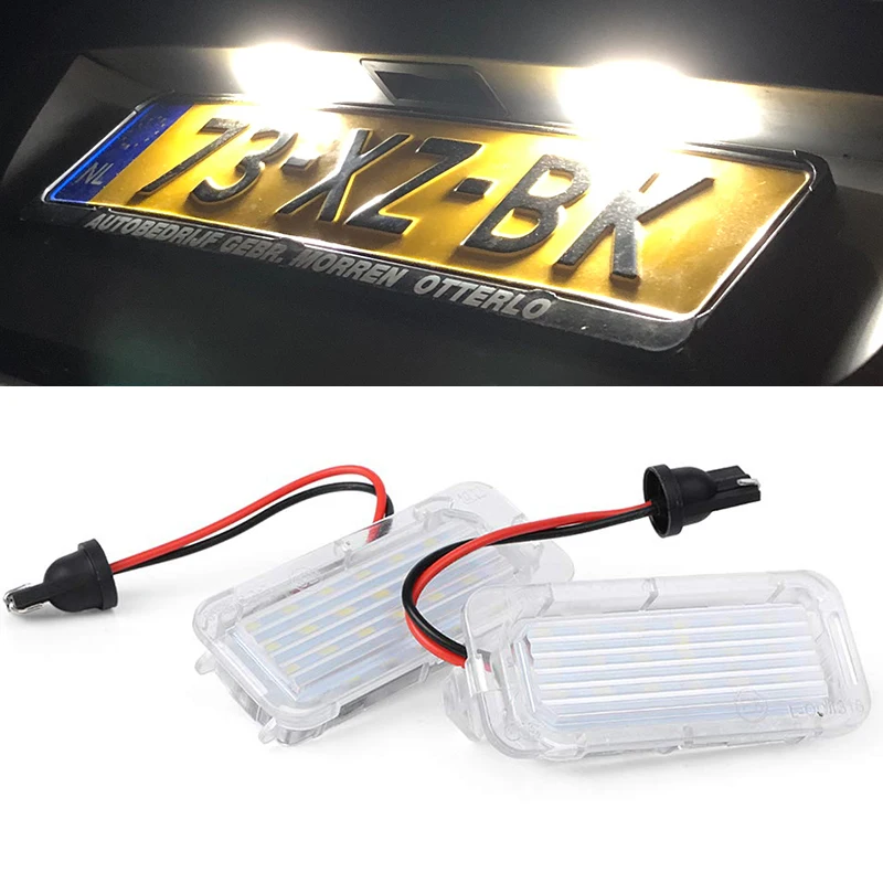 Яркий светодиодный номерной знак 18SMD для Ford Mondeo Mk4 Mk5 2007 2017 2 шт.|Фара авто в сборе| |