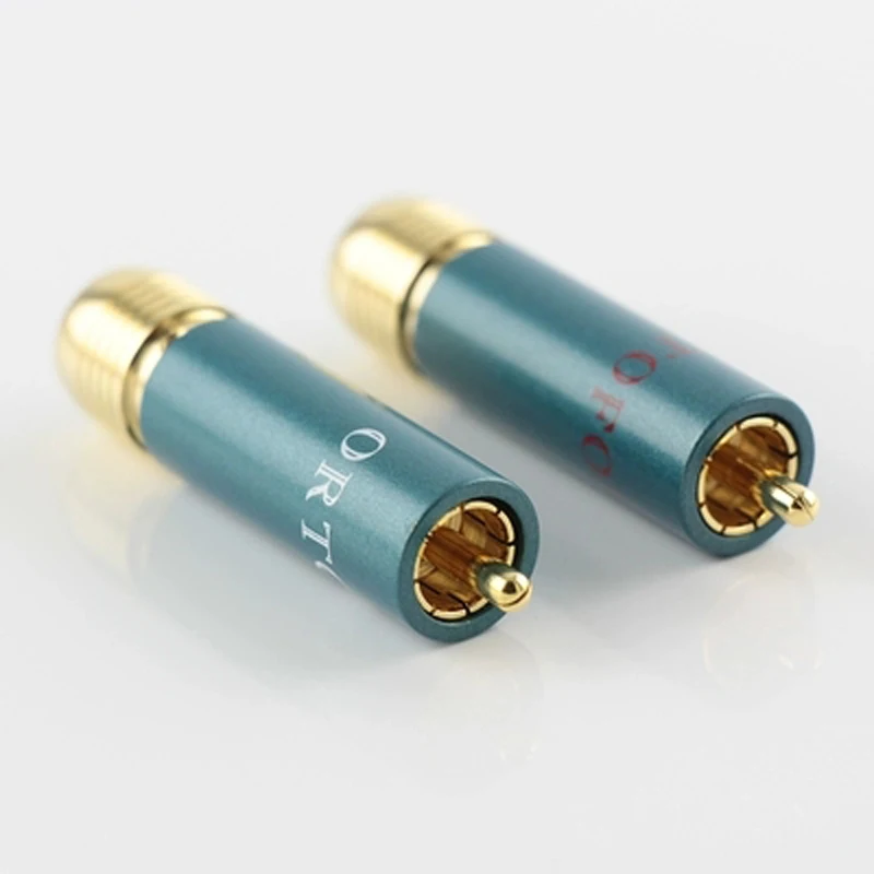Позолоченный HIFI RCA штекер Hi end Ortofon Reference 8NX Коннекторы|Коннекторы и разъёмы| |