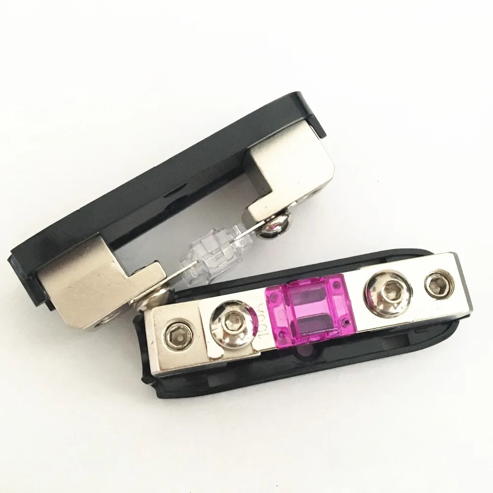 Автомобильный аудиокабель из цинкового сплава 4AWG 8AWG 10AWG In Out MINI ANL предохранитель