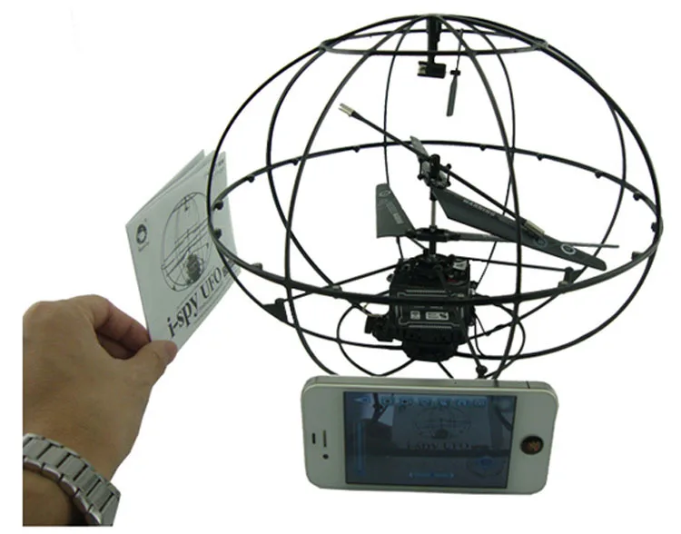 RC Wi Fi шпион НЛО в режиме реального времени передачи 777 289 с камерой летающий мяч