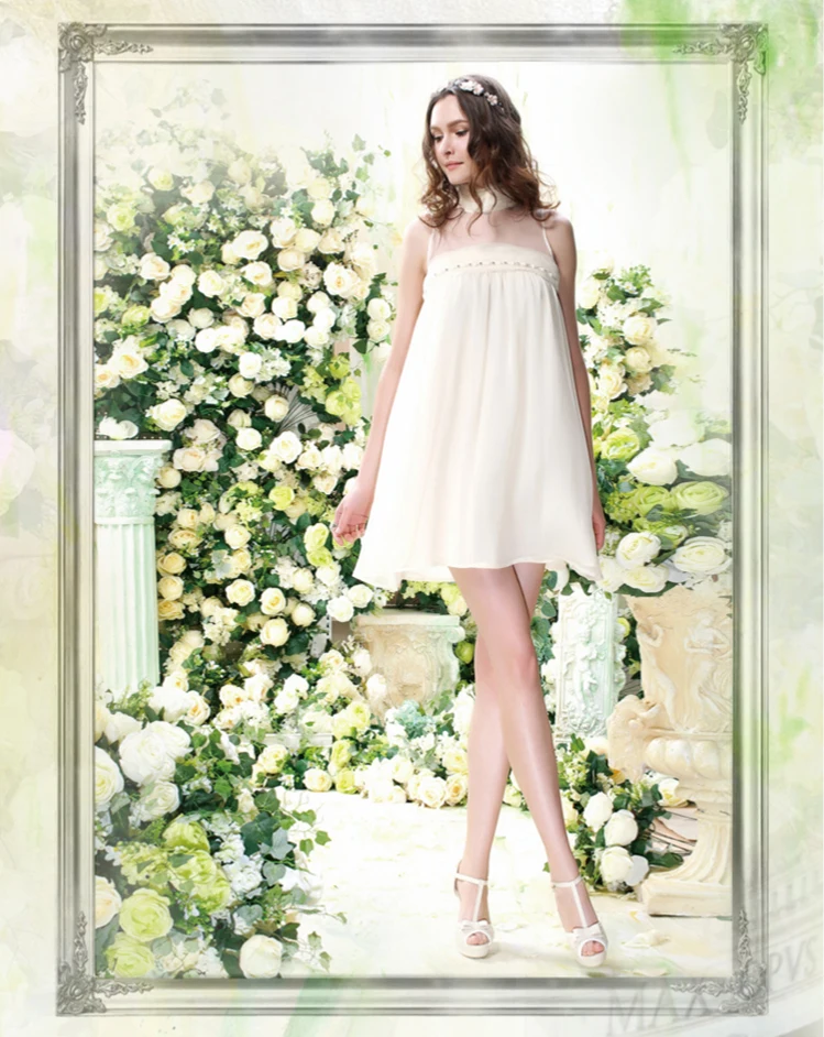 100% шелковое шифоновое платье из натуральной шифоновой ткани женские летние