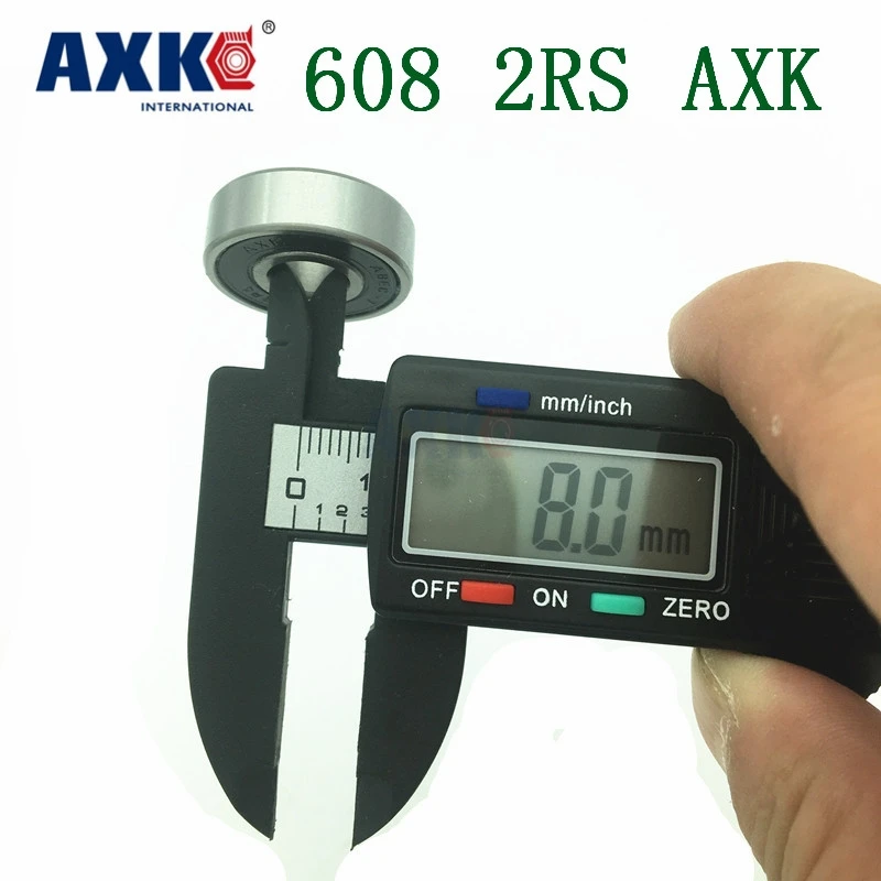 50 шт./лот 608-2rs 608rs 608 2rs R-2280hh 8*22*7 мм Высокое качество Abec-7 Z3v3 миниатюрный шаровой