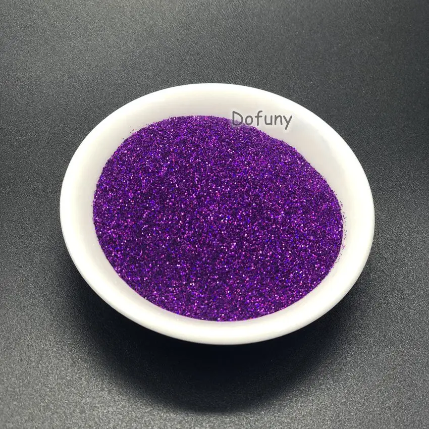 Laser purple 10 г/пакет с блестящими стразами; 0,2 мм(1/128) лазером для ногтей Пудра с эффектом блеска DIY Набор для маникюра Гель-лак для ногтей искусство блестки для ногтей Make Up блеск - Цвет: Laser purple