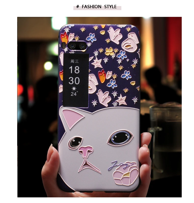 7 Plus unibay для Meizu Pro 7 Plus Silicon Case чехол 5.7 дюймов мягкие В виде ракушки кожного покрова для Meizu pro7 плюс Чехол 3D