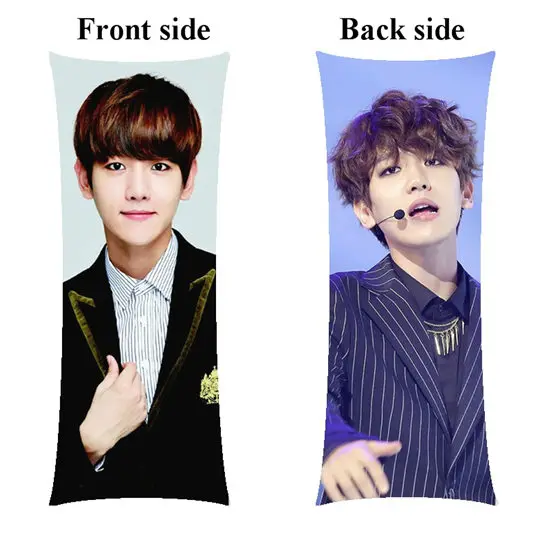 picture BaekHyun бойфренда длинная подушка крышка exo тела подушку Чехол настроить подарки для девочек - Цвет: picture