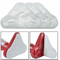 3pcslot practical reusable replacement washable triangular steam mop microfiber cloth pad cover for h2o mop x5 home qw838494