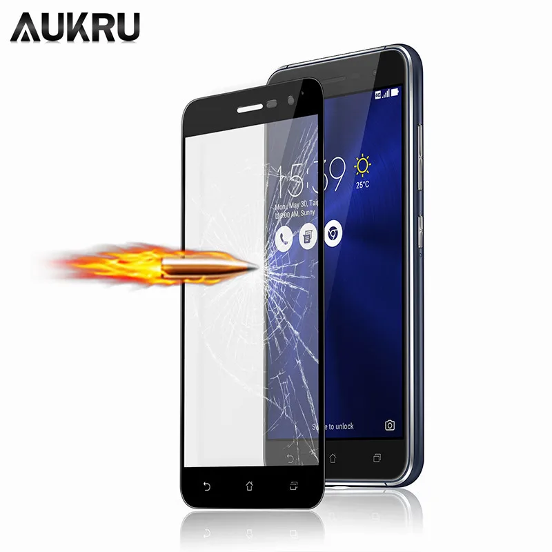 Экран Protector для Asus Zenfone 3 ZC520TL полное покрытие защитный закаленное Стекло Пленка