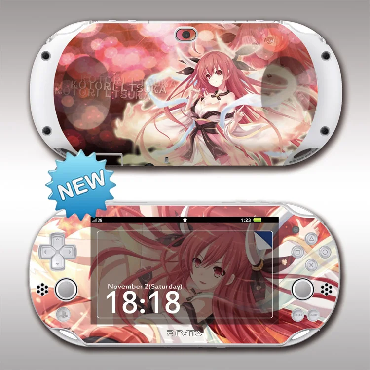 Передняя и задняя защитные стикеры PSV2000 для Sony PS vita 2000 цельная наклейка виниловая