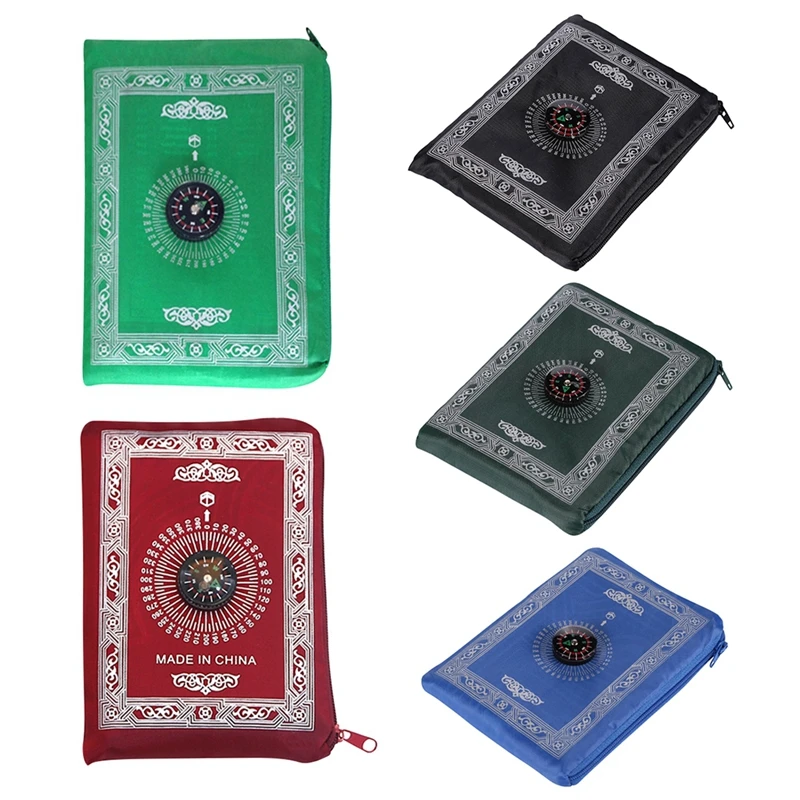 Мусульманский молитвенный коврик полиэстеровый портативный плетеный простой