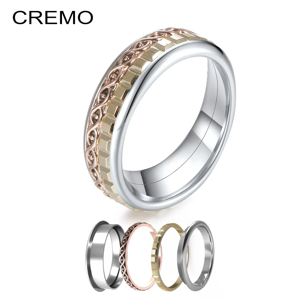 Cremo вращающееся кольцо женское антистресс медитация тревога облегчение