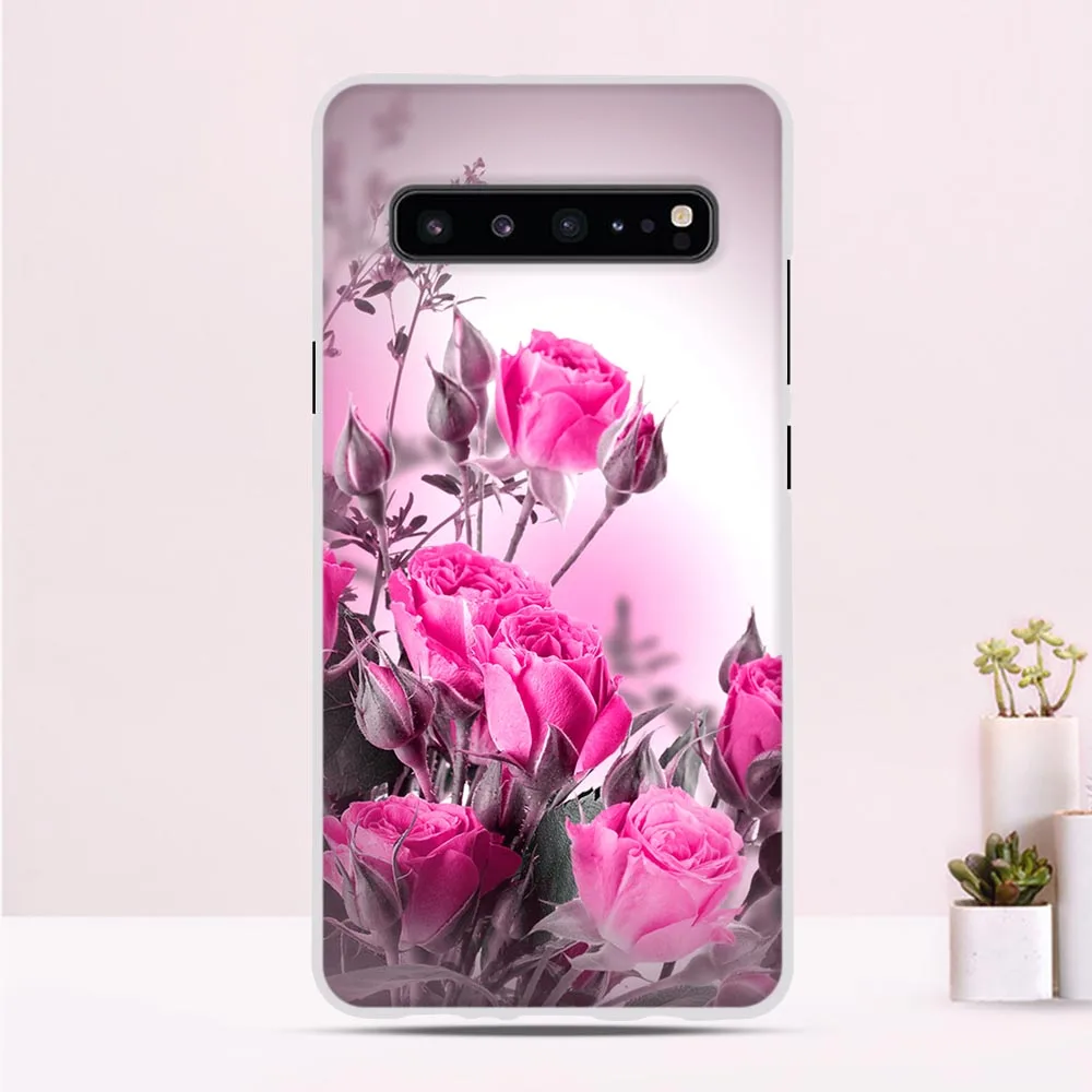 Чехол для Samsung Galaxy S10 силиконовый мягкий резиновый чехол с принтом gs10 рисунком