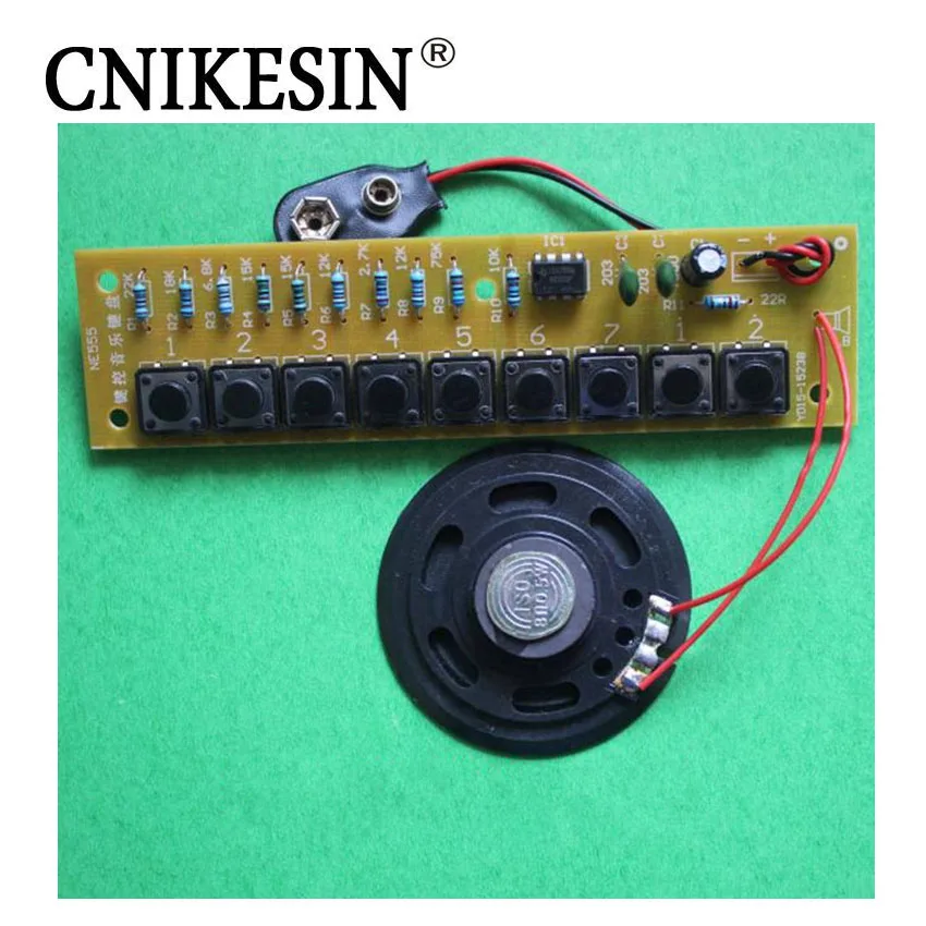 Cnikesin DIY NE555 интегральной схемы ключ клавиатура люкс Запчасти производство