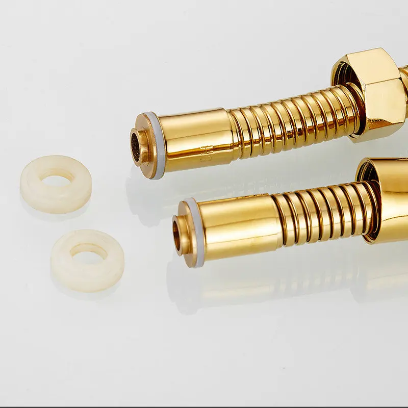 

Plumbing Hoses 1.5M Bathroom Replacement Shower Hose Hand Shower Replacement Flexible Hose/Pipe Black Bronze Faucet Hose Pipe