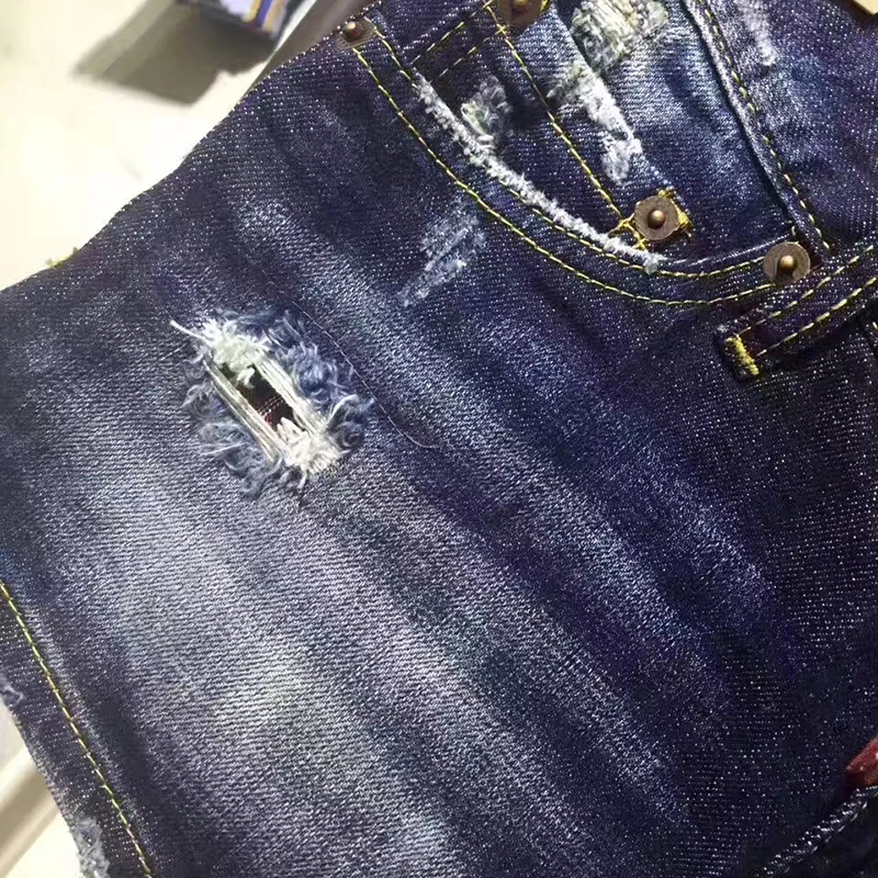 Горячая Распродажа 2017 новые летние женские модные джинсы со средней посадкой